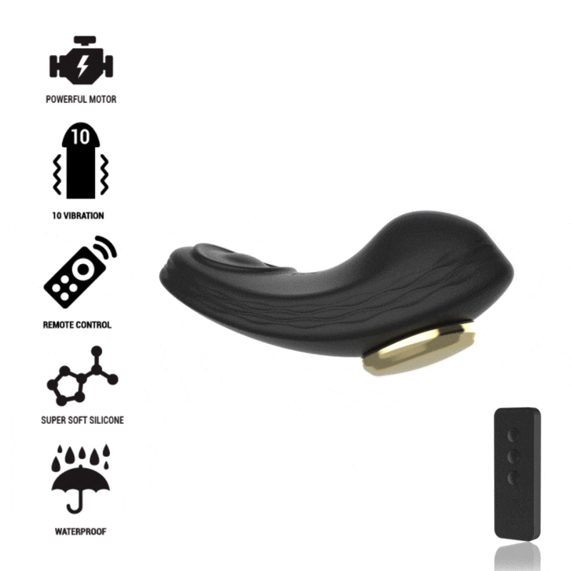 Vibratore Clitoride da Mutandina Telecomandato Clip Magnetica