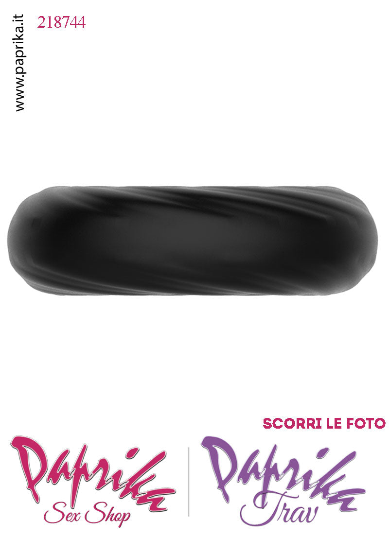 Anello Fallico Elasticizzato Lavorato Ritardante Mantenimento Erezione Silicone