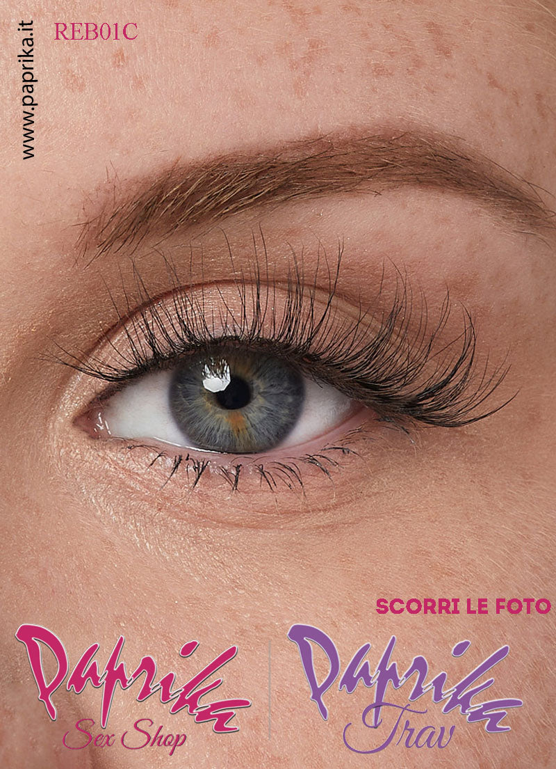 Ciglia Finte Coppia Colla Inclusa Finissime Intense Downtown Girl 14 mm