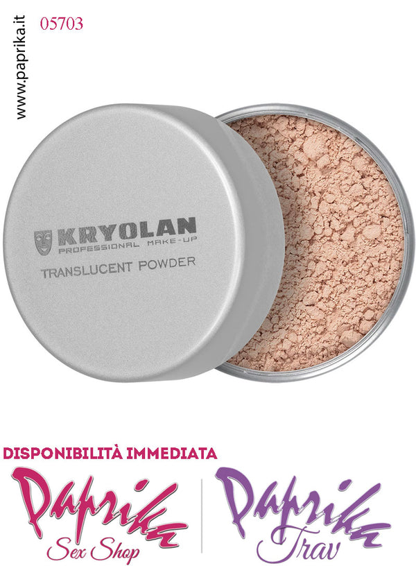 Cipria Finissima Kryolan Translucent Powder 20 Grammi