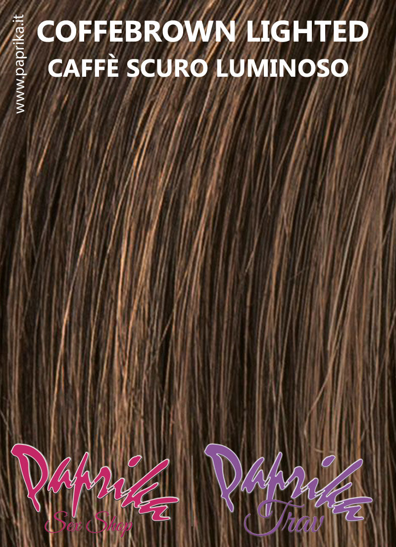 Rainbow Parrucca Lunga Scalata Frangetta Lunga Riga Centrale Ellen Wille