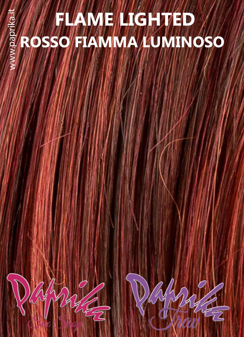 Rainbow Parrucca Lunga Scalata Frangetta Lunga Riga Centrale Ellen Wille