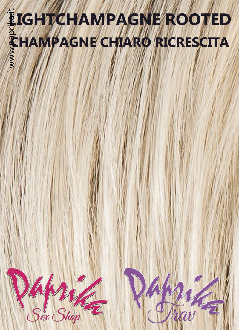 Rainbow Parrucca Lunga Scalata Frangetta Lunga Riga Centrale Ellen Wille