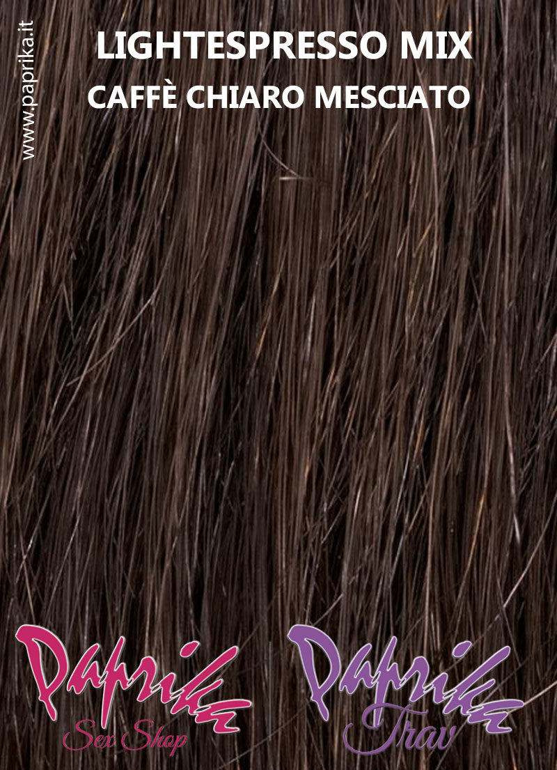 Rainbow Parrucca Lunga Scalata Frangetta Lunga Riga Centrale Ellen Wille