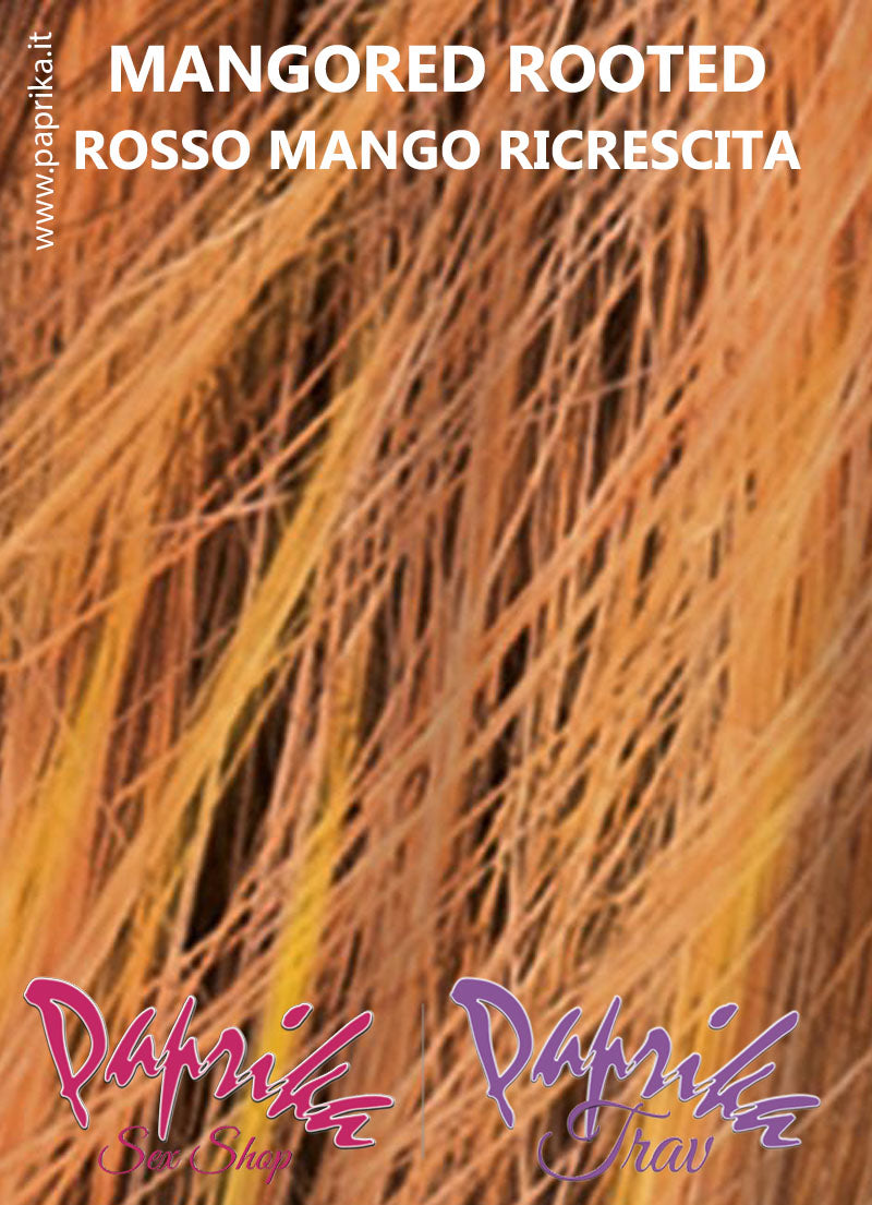 Rainbow Parrucca Lunga Scalata Frangetta Lunga Riga Centrale Ellen Wille