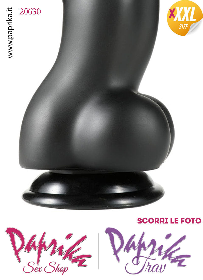 Fallo Sagomato Ventosa XXXL Unisex Pvc Non Vibrante 19 cm Ø 70