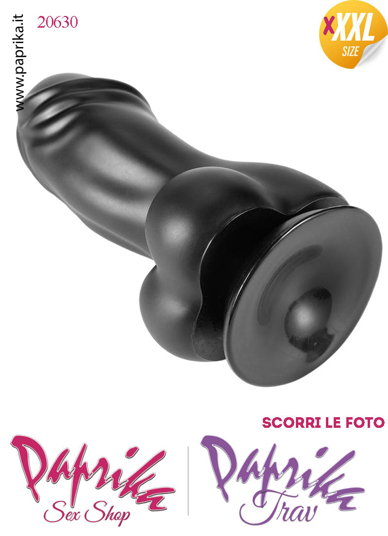 Fallo Sagomato Ventosa XXXL Unisex Pvc Non Vibrante 19 cm Ø 70
