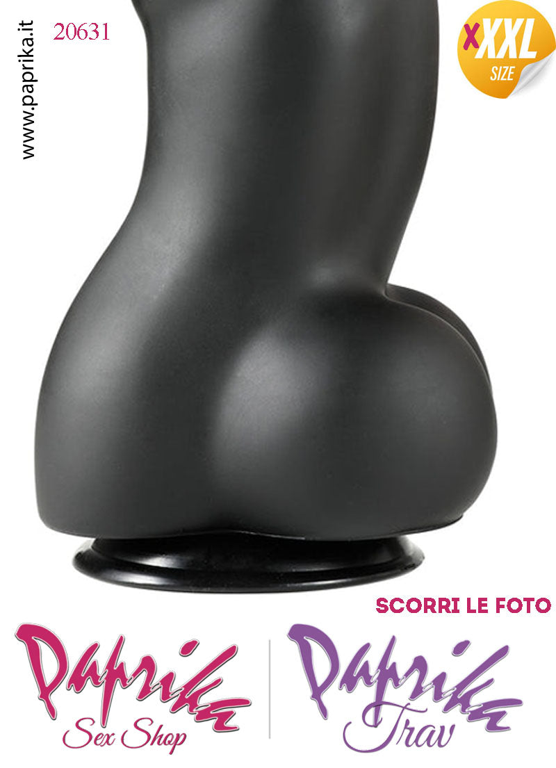 Fallo Sagomato Ventosa XXXXL Unisex Pvc Non Vibrante 22 cm Ø 85
