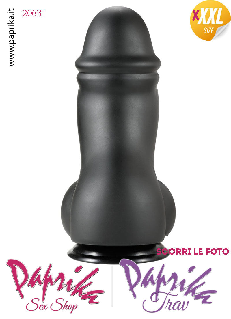 Fallo Sagomato Ventosa XXXXL Unisex Pvc Non Vibrante 22 cm Ø 85