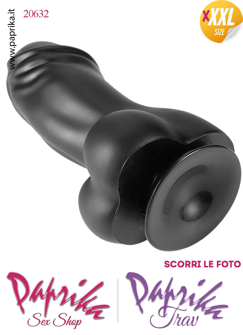 Fallo Sagomato Ventosa XXXXL Unisex Pvc Non Vibrante 27 cm Ø 95