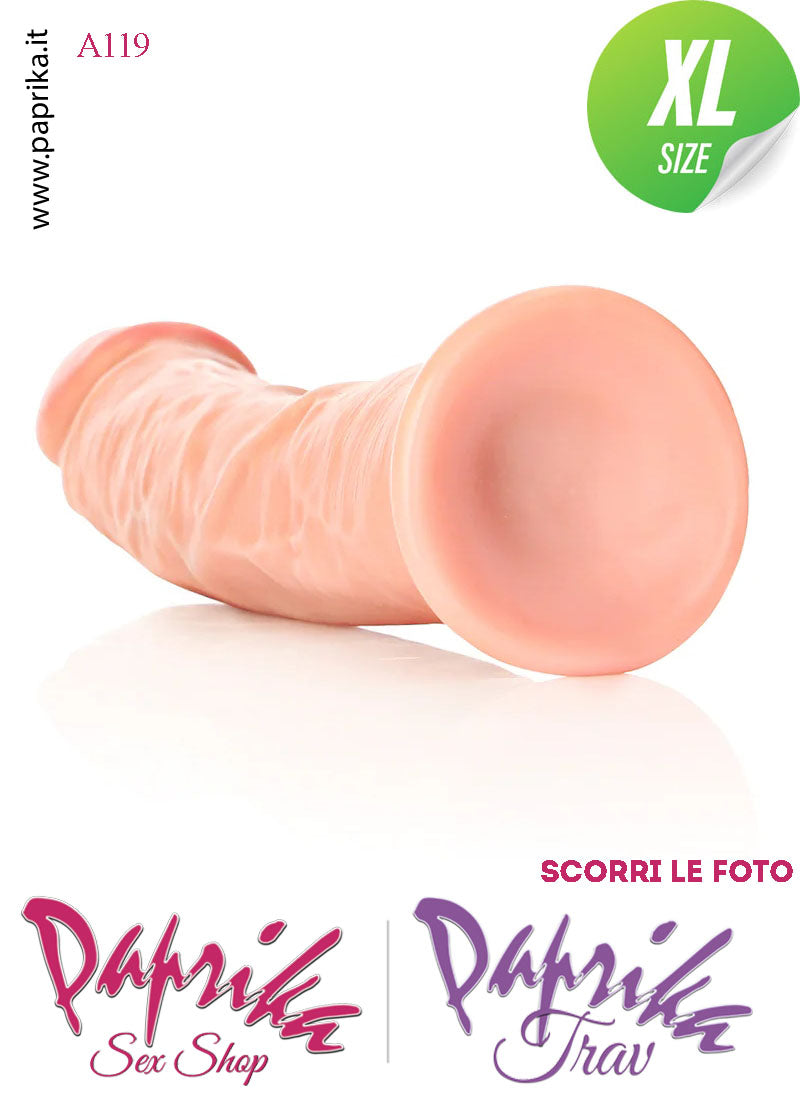 Dildo Ventosa Unisex Extra Large Pvc Venature 23 cm Ø 54 Non Vibrante
