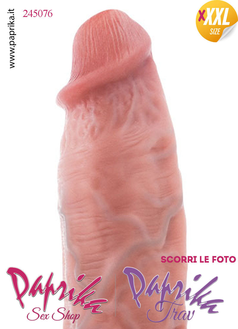 Fallo XXXXL Unisex Silicone Flessibile Ventosa Non Vibrante 21/27 cm Ø 58/75