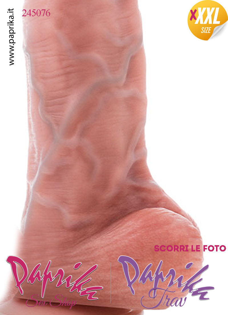 Fallo XXXXL Unisex Silicone Flessibile Ventosa Non Vibrante 21/27 cm Ø 58/75