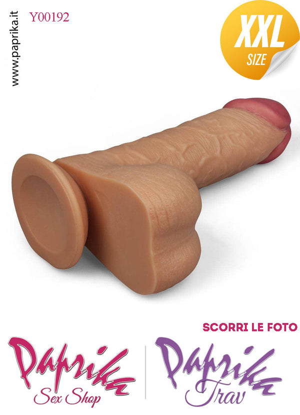 Fallo XXL Unisex Pvc Flessibile Ventosa Potente Non Vibrante 23 cm Ø 60