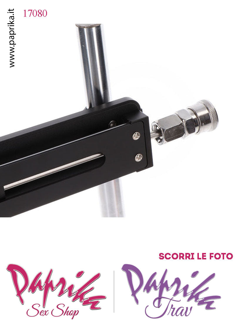 Fucking Sex Machine Macchina Del Sesso 285 Ripetizioni Minuto Fallo Piastra x Ventose