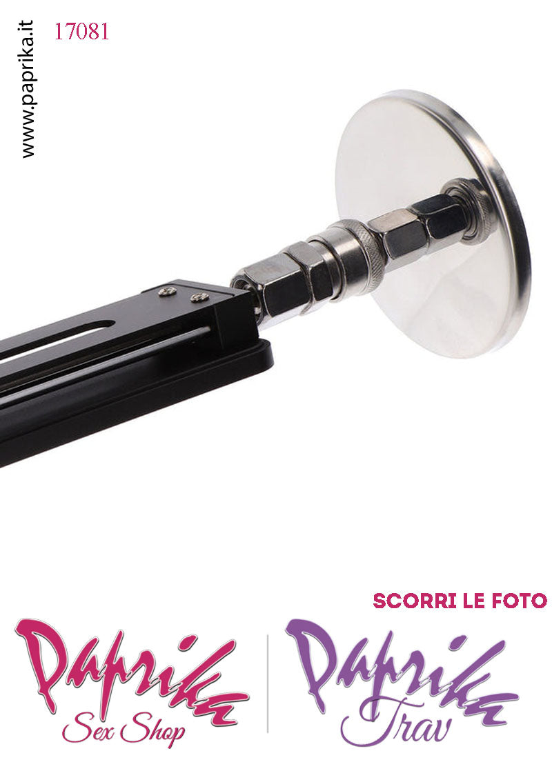 Fucking Sex Machine 285 Ripetizioni Minuto Macchina Del Sesso Fallo Piastra x Ventose