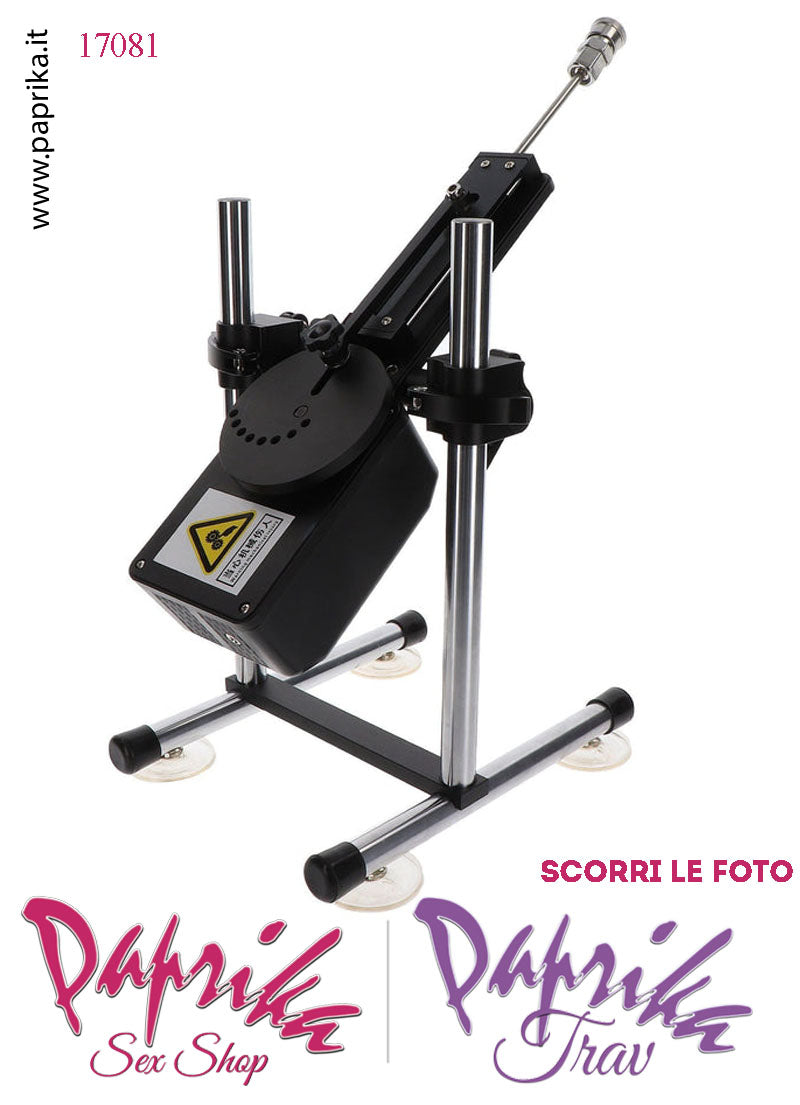 Fucking Sex Machine 285 Ripetizioni Minuto Macchina Del Sesso Fallo Piastra x Ventose