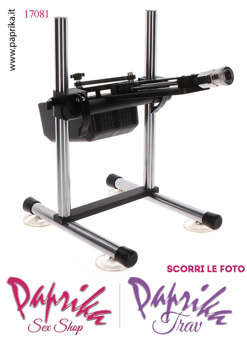 Fucking Sex Machine 285 Ripetizioni Minuto Macchina Del Sesso Fallo Piastra x Ventose