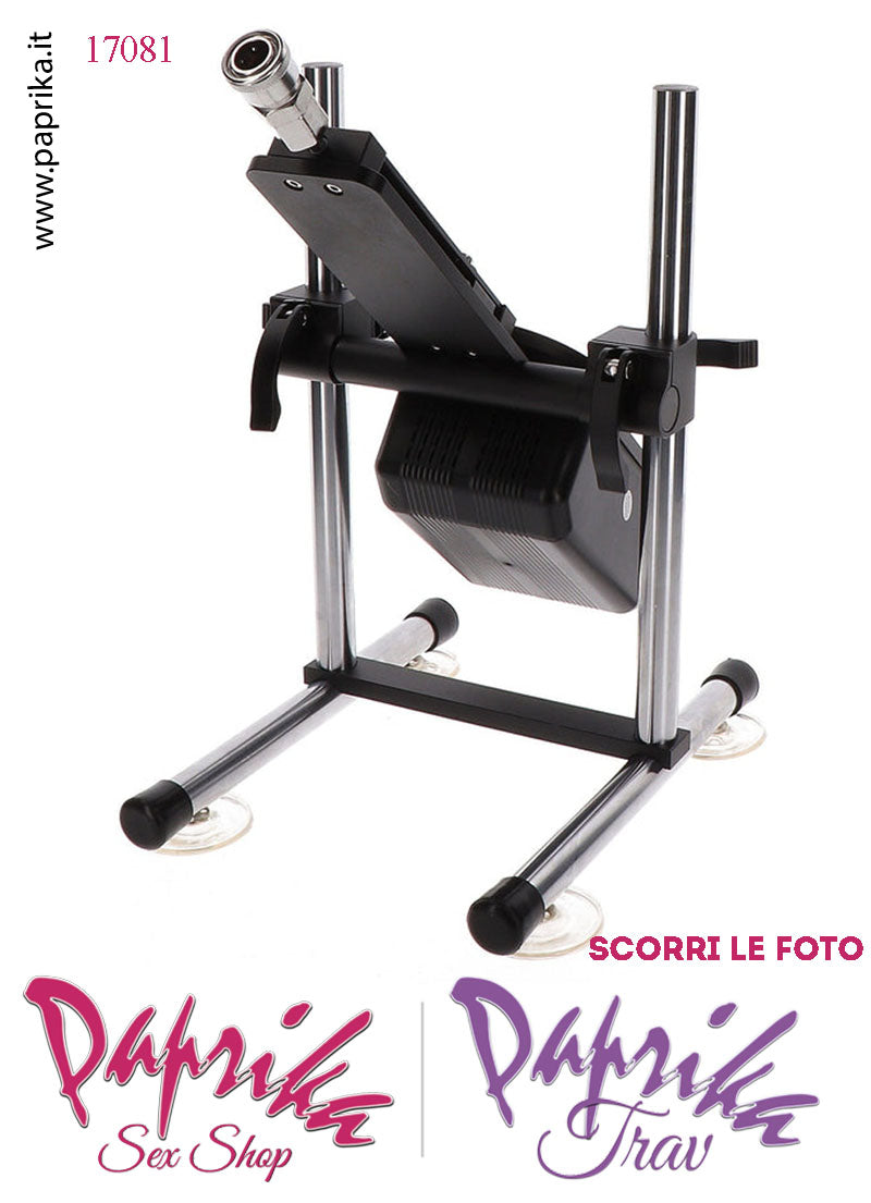 Fucking Sex Machine 285 Ripetizioni Minuto Macchina Del Sesso Fallo Piastra x Ventose