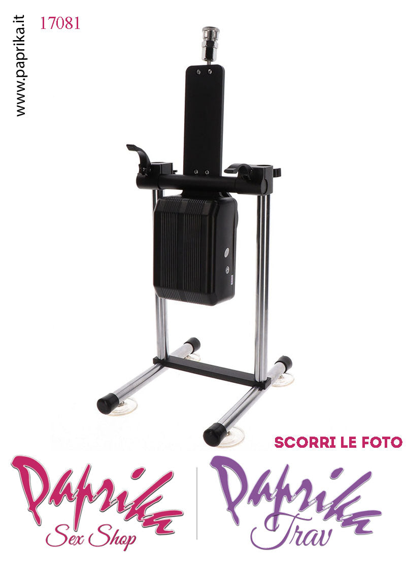 Fucking Sex Machine 285 Ripetizioni Minuto Macchina Del Sesso Fallo Piastra x Ventose