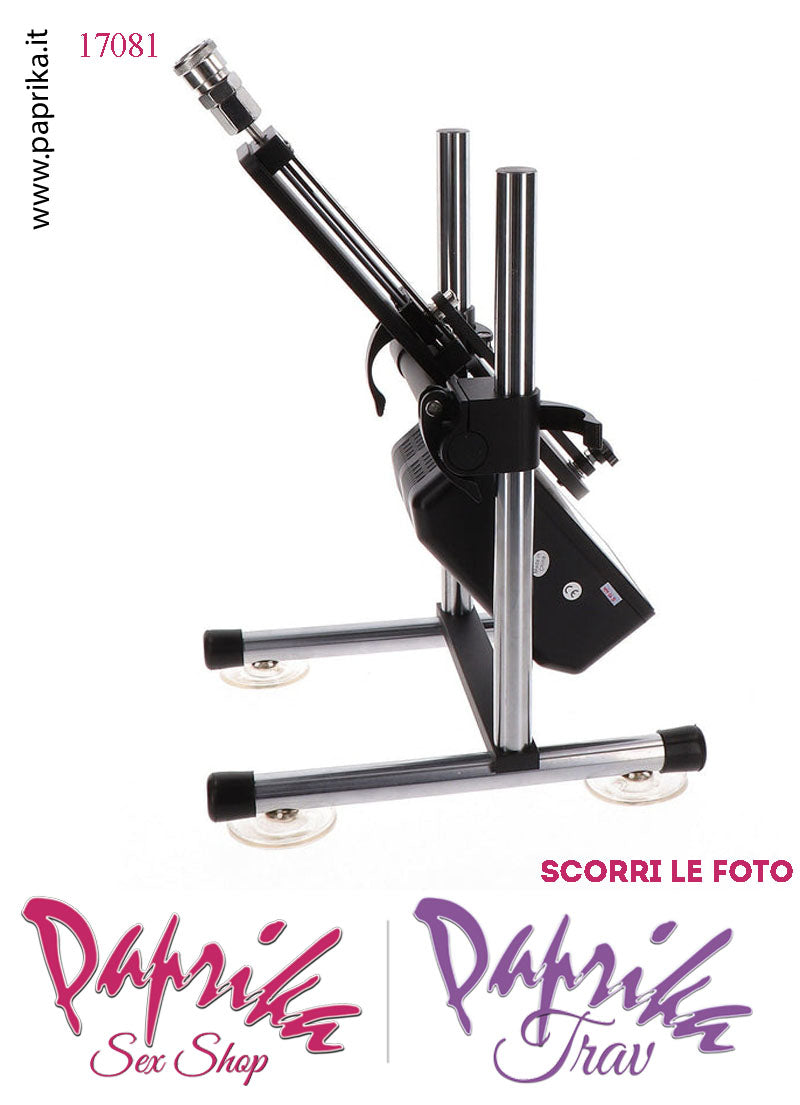 Fucking Sex Machine 285 Ripetizioni Minuto Macchina Del Sesso Fallo Piastra x Ventose