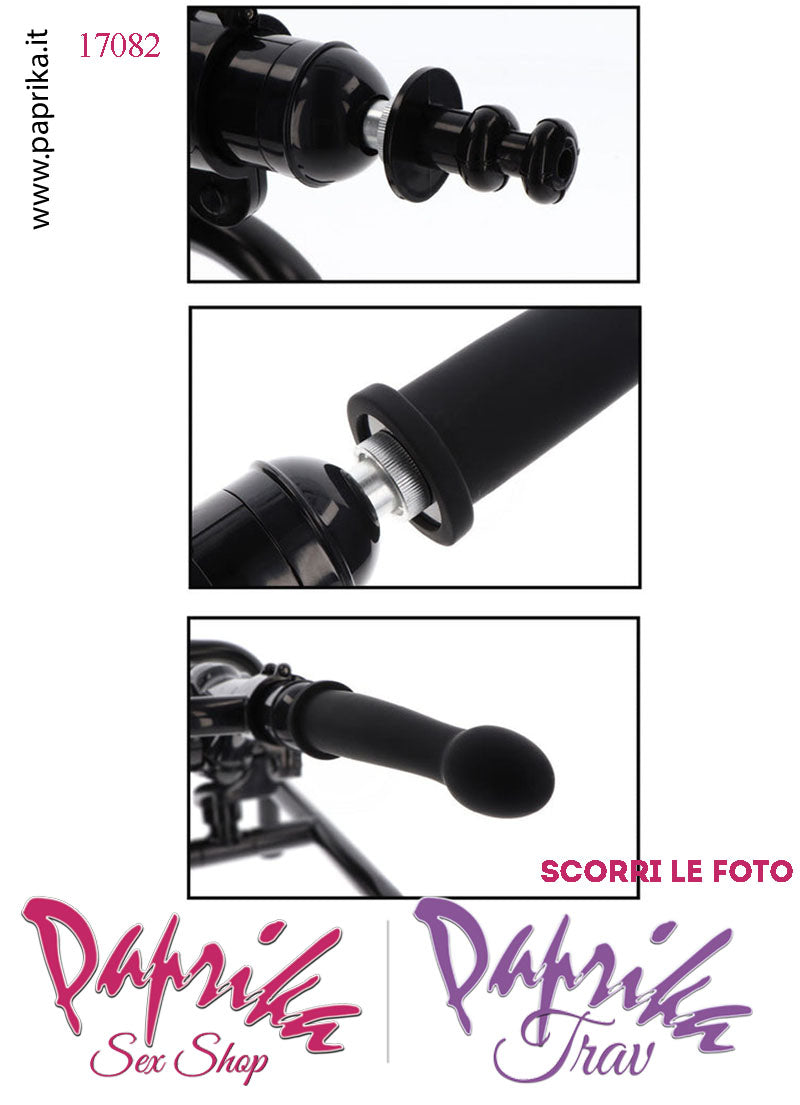 Fucking Sex Machine 200 Ripetizioni Minuto Macchina Del Sesso Dildo Silicone