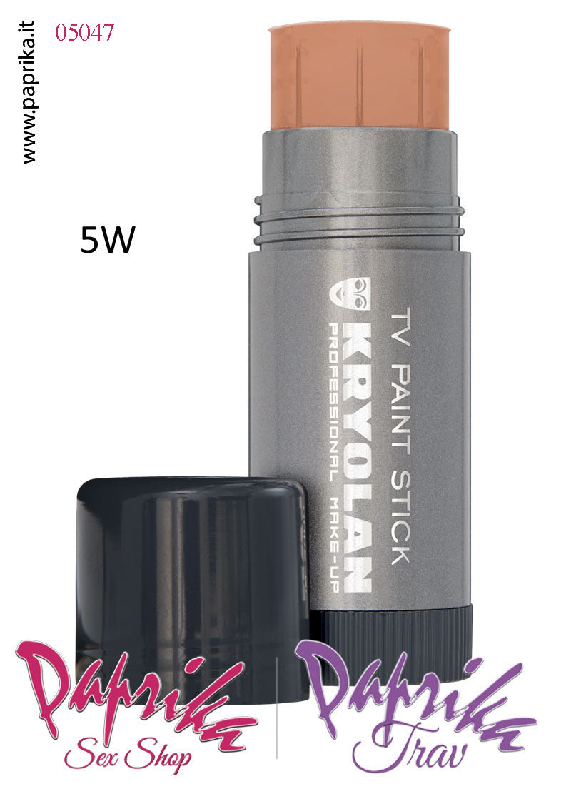 Kit Copribarba Kryolan 5 Pezzi TvPaint - Cipria - Puff - Struccante - Pennello