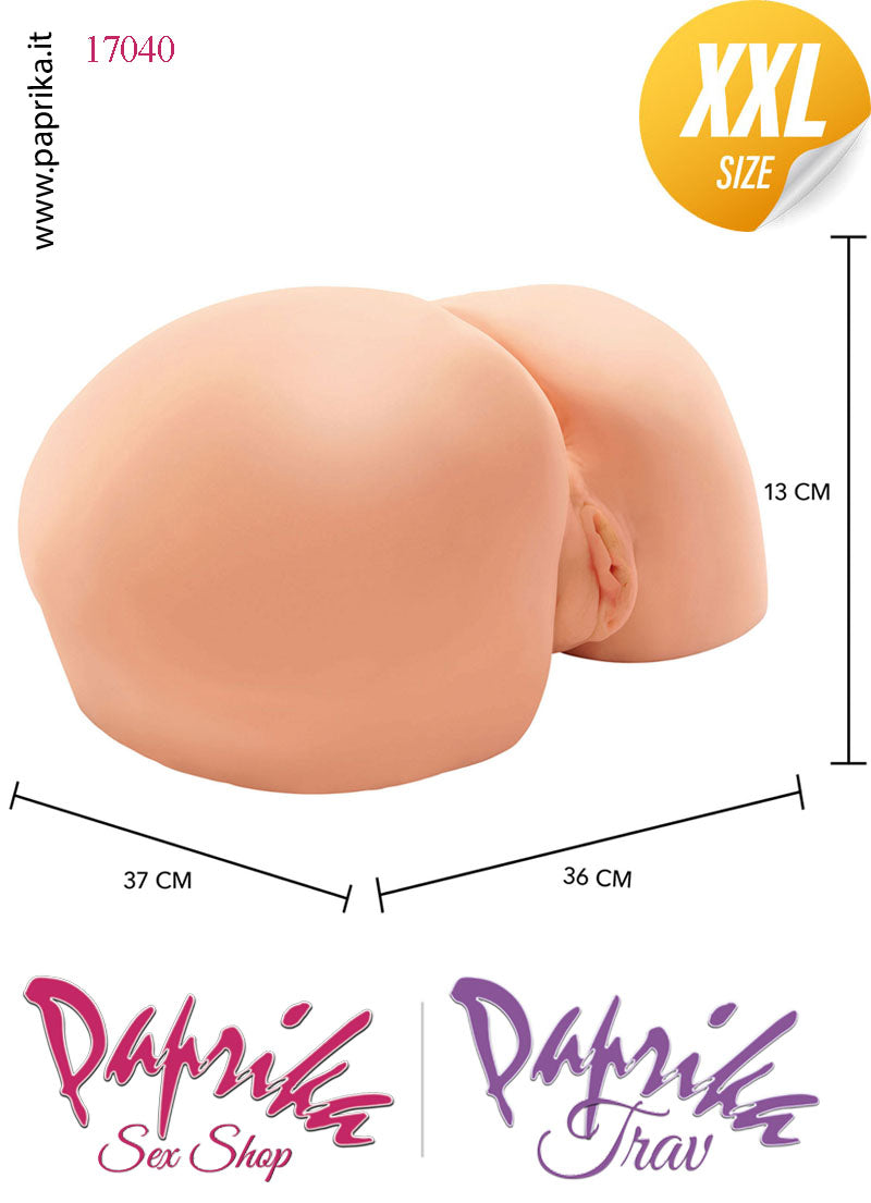 Masturbatore Pecorina Realistica Vibrante Pile Ano Vagina 37 cm 8 Kg