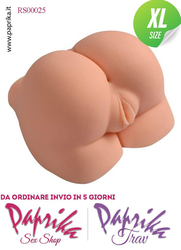 Masturbatore Pecorina Realistica Ano Vagina Alto 26 cm Non Vibrante