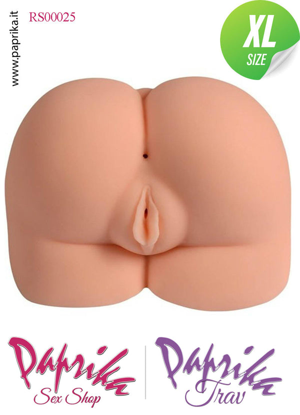 Masturbatore Pecorina Realistica Ano Vagina Alto 26 cm Non Vibrante