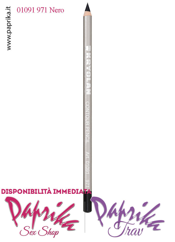 Matita Legno Kryolan Contorno Occhi - Sopracciglia - Labbra Lunghezza 18 cm