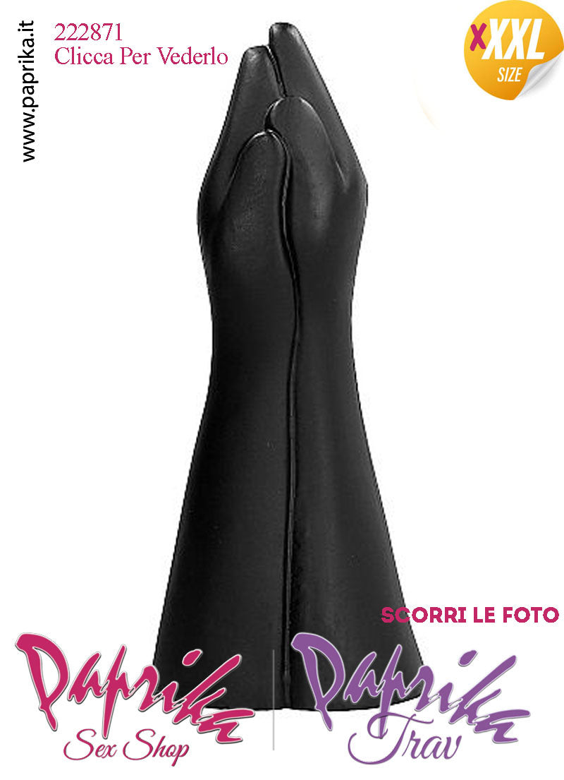 Mano Doppia Fisting XXXL 39 cm Ø 160 Unisex Pvc Non Vibrante