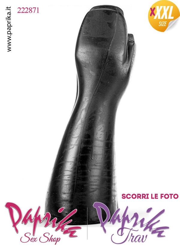 Mano Doppia Fisting XXXL 39 cm Ø 160 Unisex Pvc Non Vibrante