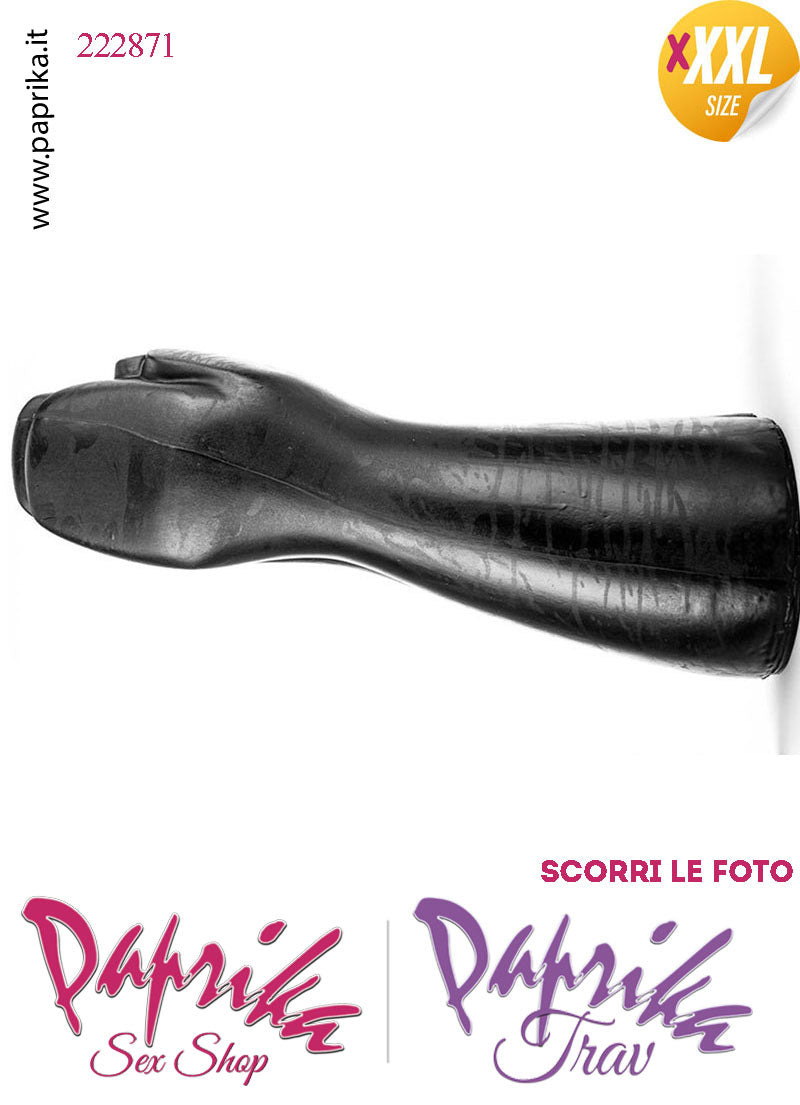 Mano Doppia Fisting XXXL 39 cm Ø 160 Unisex Pvc Non Vibrante