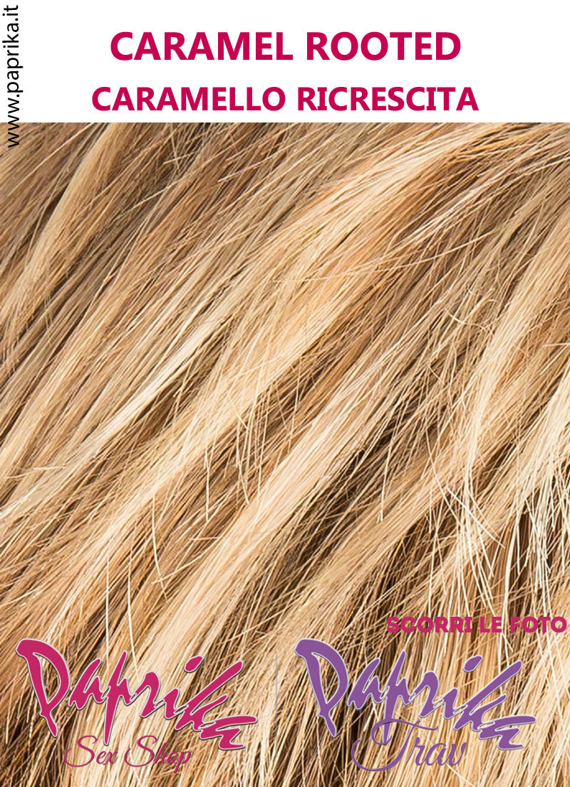 Raise Parrucca Caschetto Corto Scalate Frangetta Lunga Riga Laterale Tulle Cinema