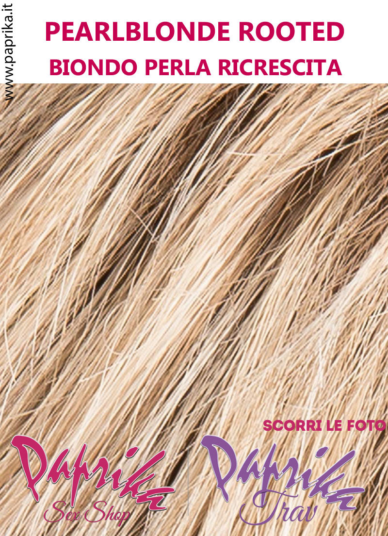 Raise Parrucca Caschetto Corto Scalate Frangetta Lunga Riga Laterale Tulle Cinema