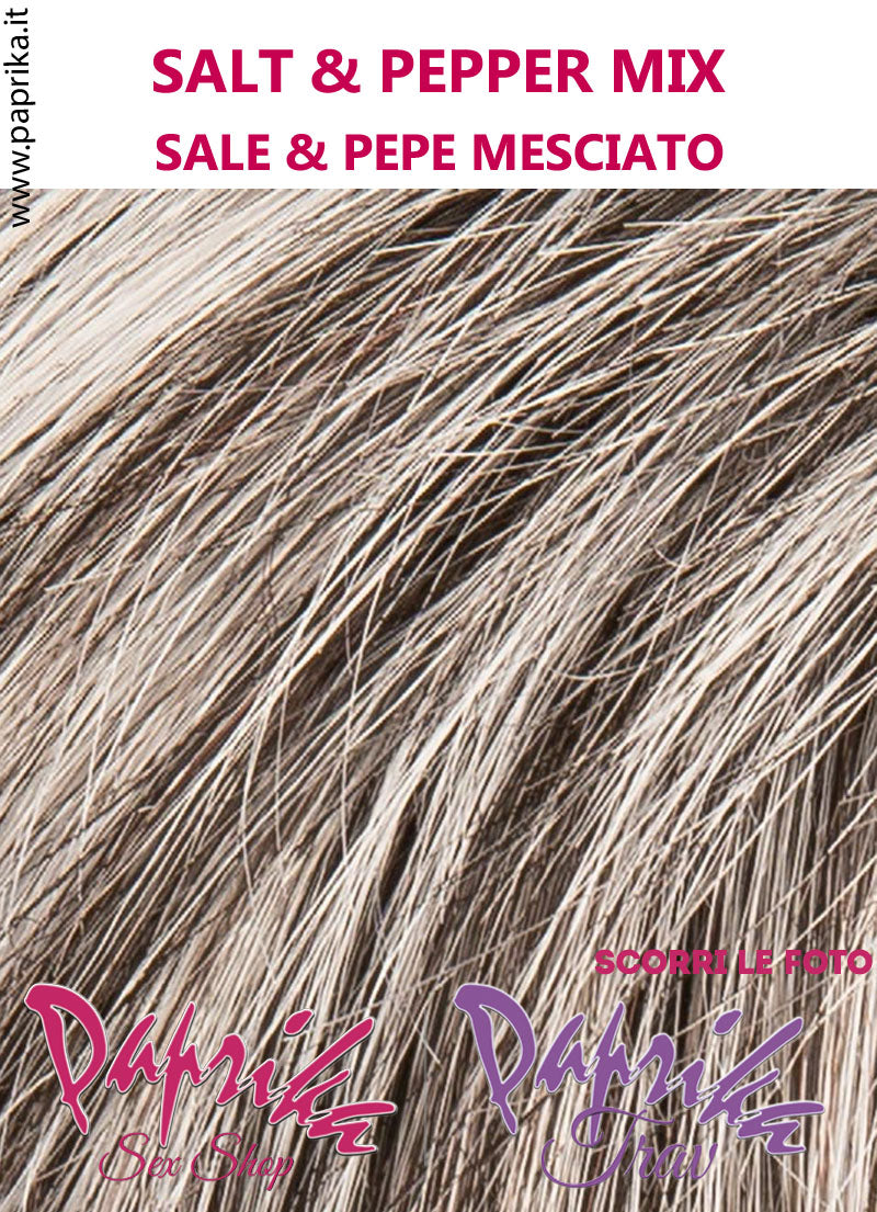 Raise Parrucca Caschetto Corto Scalate Frangetta Lunga Riga Laterale Tulle Cinema
