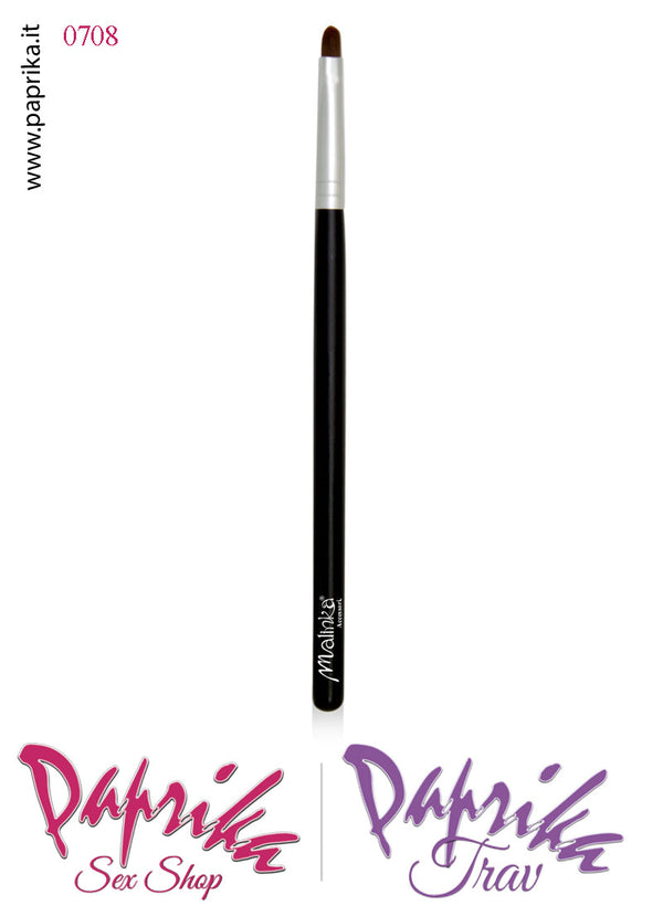 Pennello Labbra Stesura Rossetto Delinea Contorno Manico Legno