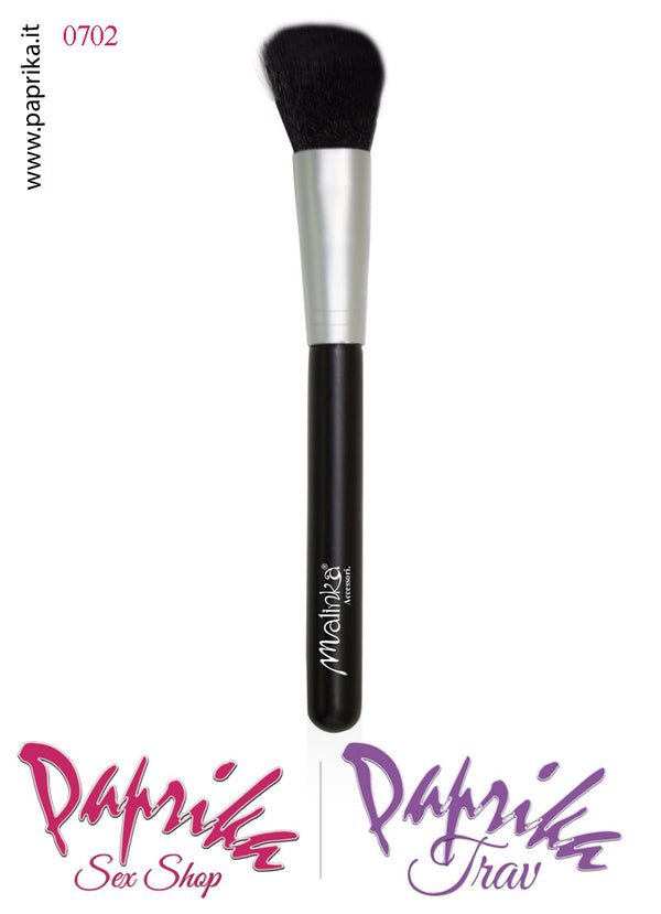 Pennello Grande Terra e Cipria Polveri Compatte Manico Legno