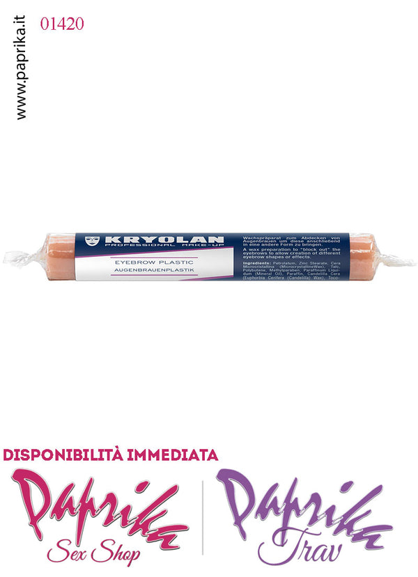 Plastilina Kryolan Per Coprire Le Sopracciglia Eyebrow Plastic 18 Grammi