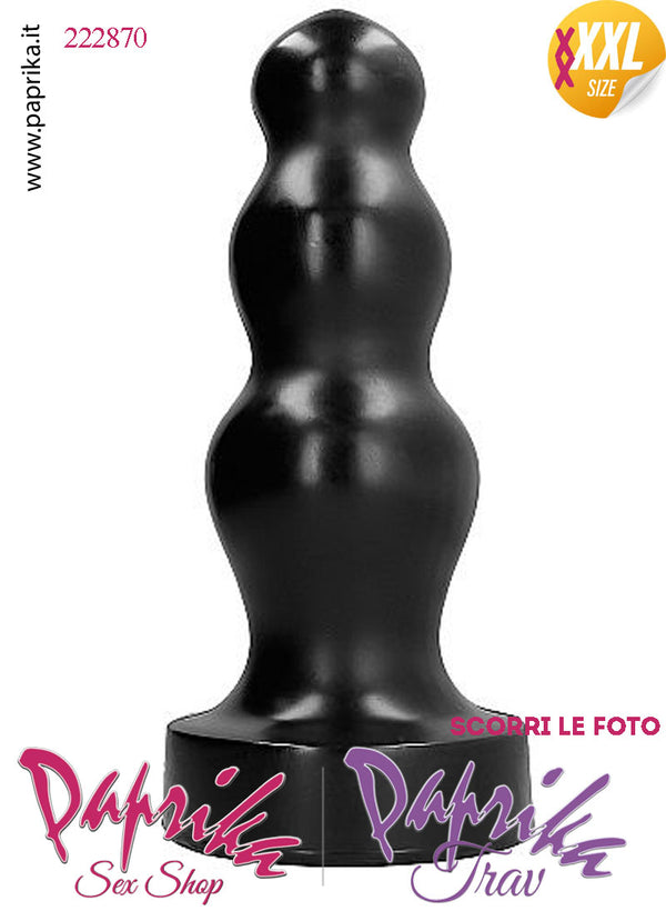 Plug Anale 3 Palline XXXXL 38 cm Ø 12 Unisex Pvc Non Vibrante