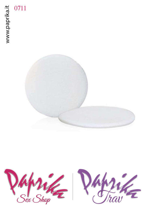 Puf Piumino Cipria Rotondo Confezione 2 Pezzi