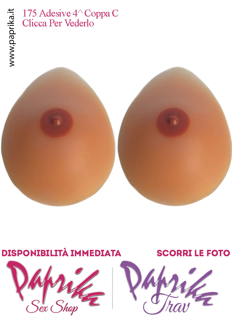 Seni Silicone Goccia Adesivi Capezzolo Scuro Incorporato 4^ Coppa C
