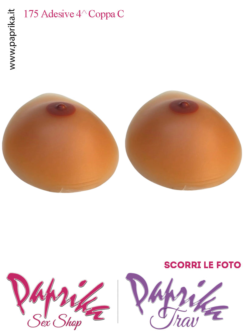 Seni Silicone Goccia Adesivi Capezzolo Scuro Incorporato 4^ Coppa C