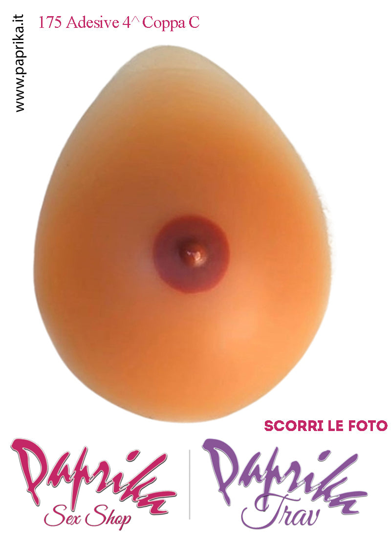 Seni Silicone Goccia Adesivi Capezzolo Scuro Incorporato 4^ Coppa C