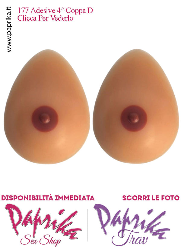 Seni Silicone Goccia Adesivi Capezzolo Scuro Incorporato 4^ Coppa D