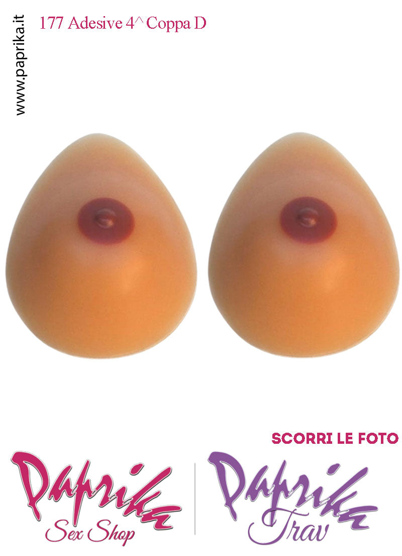 Seni Silicone Goccia Adesivi Capezzolo Scuro Incorporato 4^ Coppa D