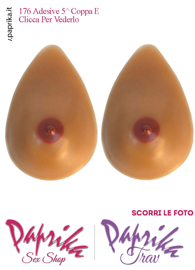 Seni Silicone Goccia Adesivi Capezzolo Scuro Incorporato 5^ Coppa E