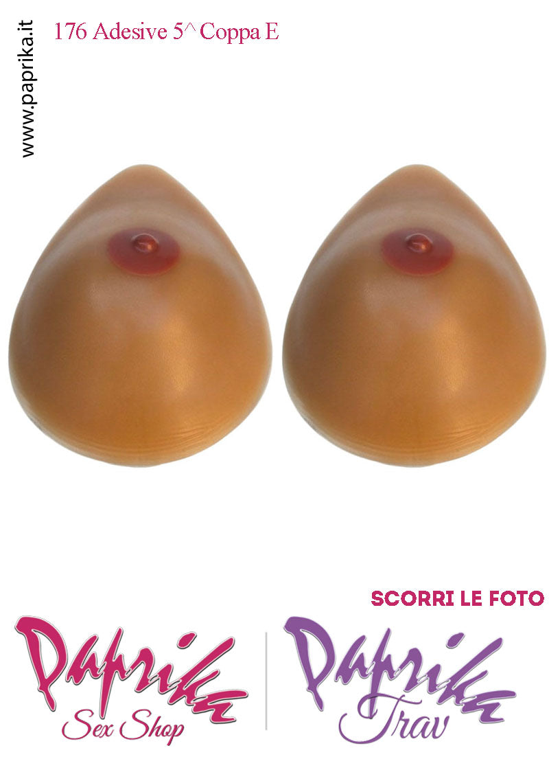 Seni Silicone Goccia Adesivi Capezzolo Scuro Incorporato 5^ Coppa E