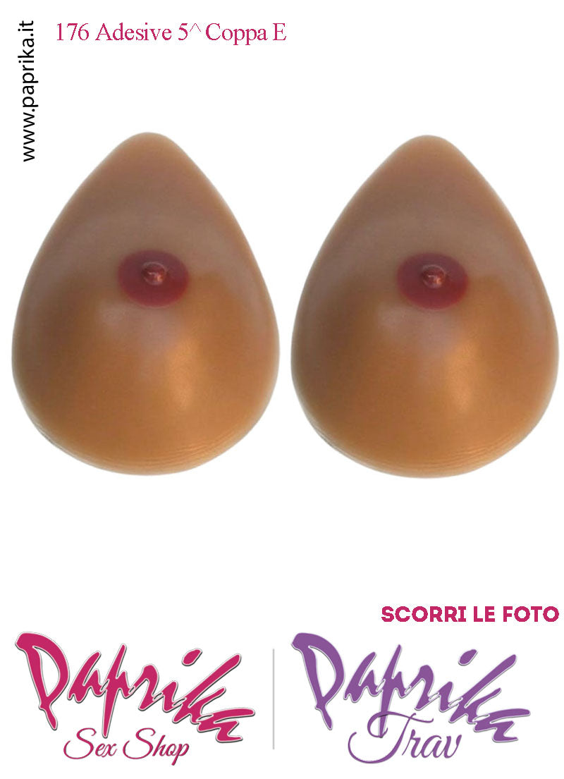 Seni Silicone Goccia Adesivi Capezzolo Scuro Incorporato 5^ Coppa E